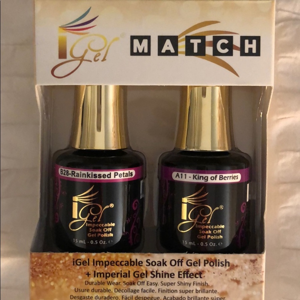 N E W - two gel polishes